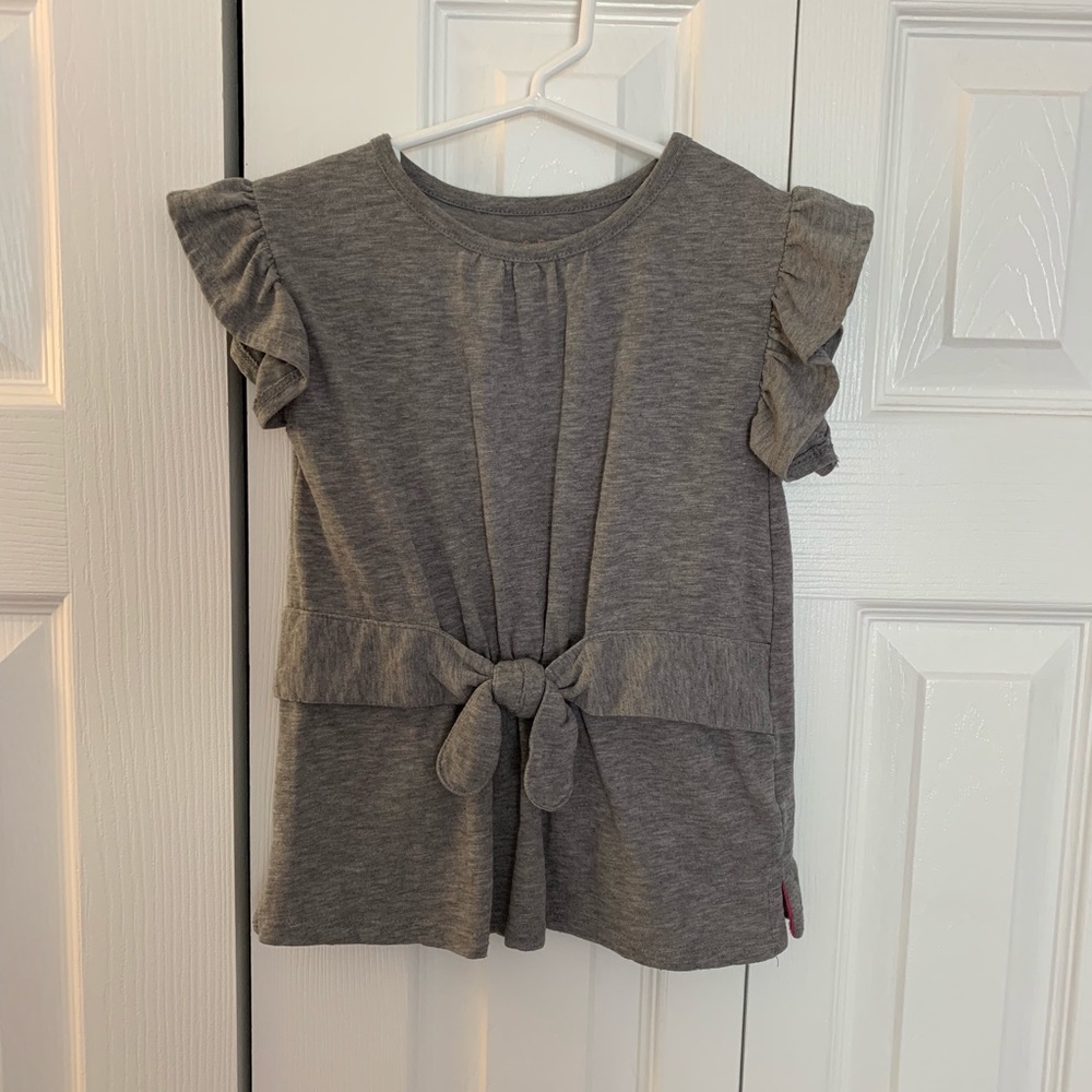 Little Girls Gray Shirt 3t